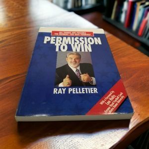 Permission to Win Ray Pelletiers 90s GTE Paperback Book Motivation Business